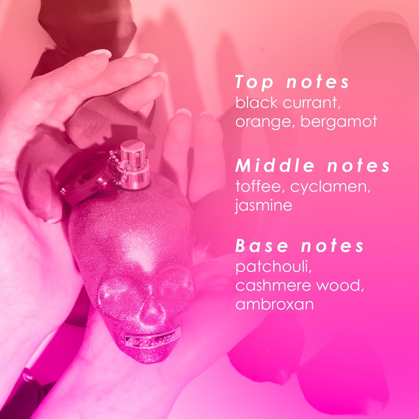 POLICE To Be Sweet Girl Fragrance For Woman - Feminine Scent - Gourmand Accords - Housed In A Pretty, Punk Bottle - Mingles Tart-Sweet Fruits
