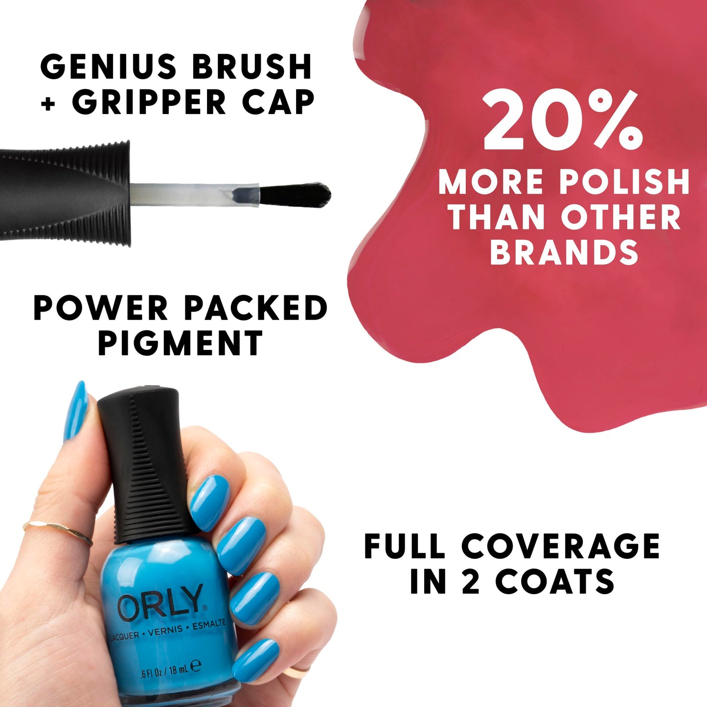 Orly Nail Polish Terra Nova Collection | Vibrant, Jewel-toned Fall Nail Shades (Earthfire, 0.6 fl oz) Beauty & Personal Care Orly