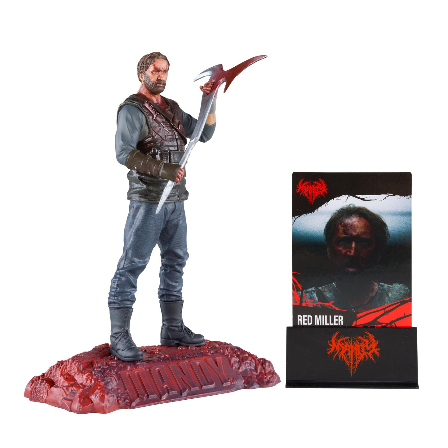 McFarlane Toys - Movie Maniacs, Red Miller (Mandy) 6in Posed Figure