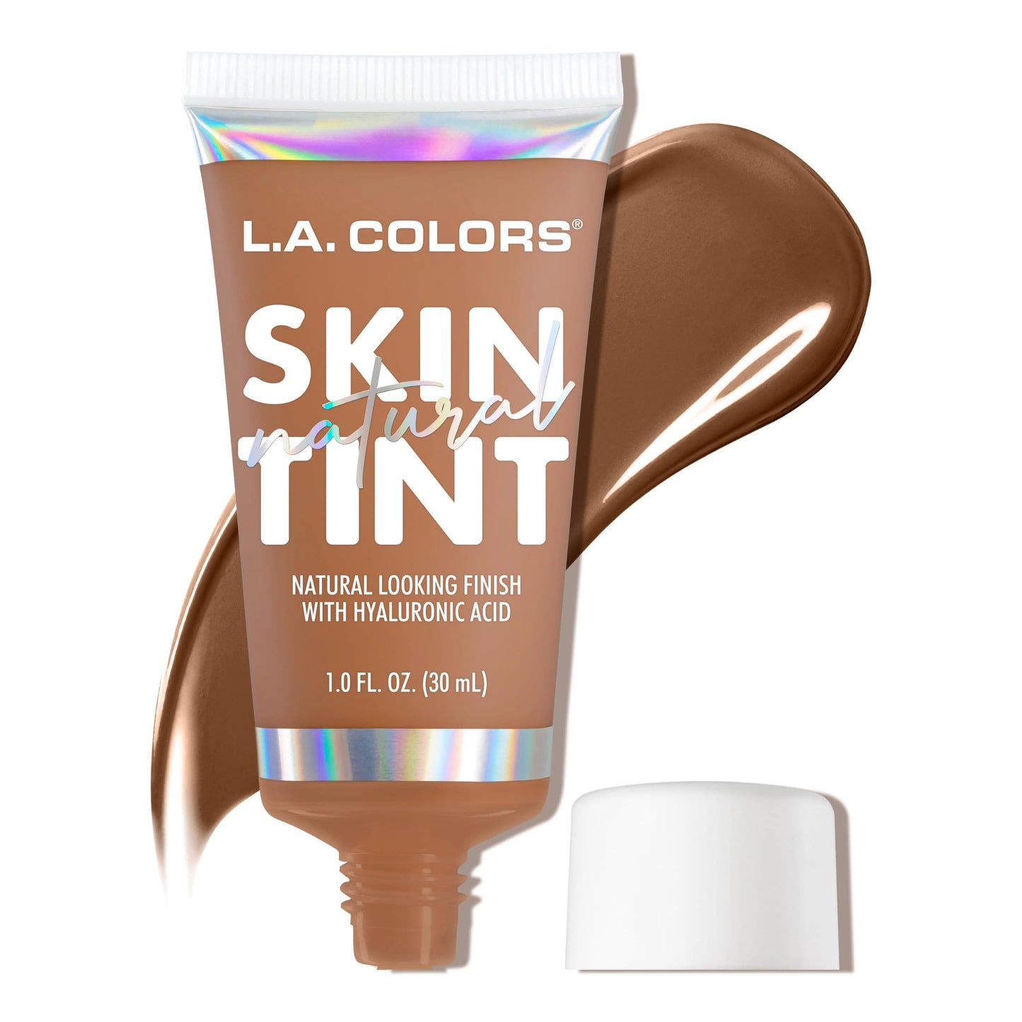 L.A. COLORS Natural Skin Tint Foundation, Chestnut CLM423