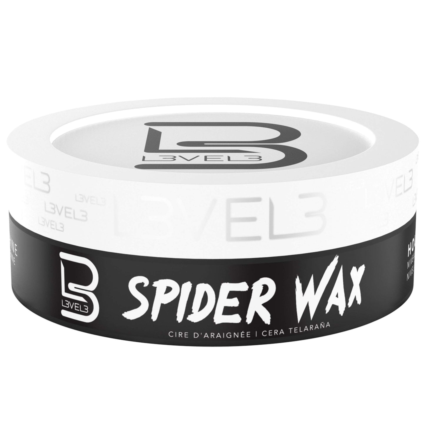 L3 Level 3 Spider Wax - Long Lasting and Strong Hold Improve your Hair Volume and Texture - Level Three Hair Wax for Men (150 ML)