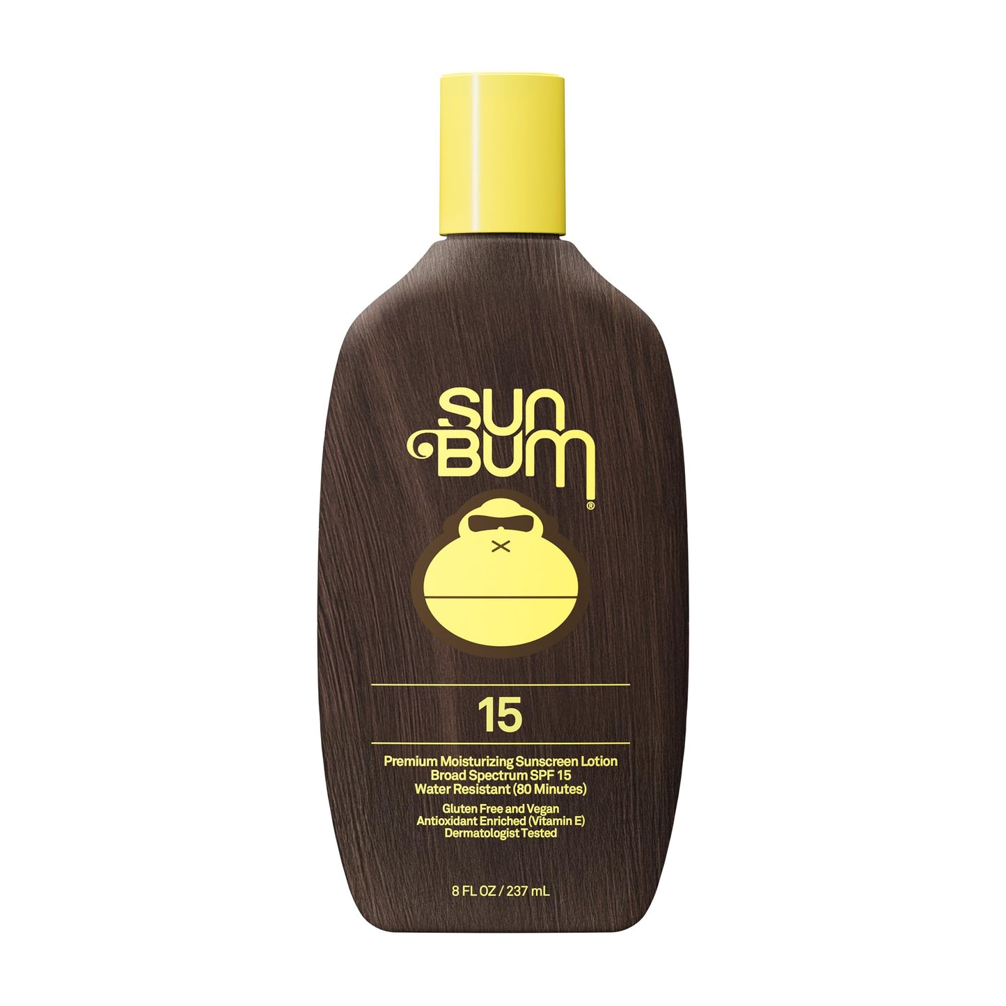 Sun Bum Original SPF 15 Sunscreen Body Lotion - Broad Spectrum Moisturizing Sunscreen with Vitamin E - Hawaii 104 Act Compliant (Made without
