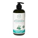 Petal Fresh Rosemary & Mint Bath & Shower Gel, Pure Energizing Body Gel, Daily Cleansing, Natural Body Care, Vegan and Cruelty Free, 16 oz