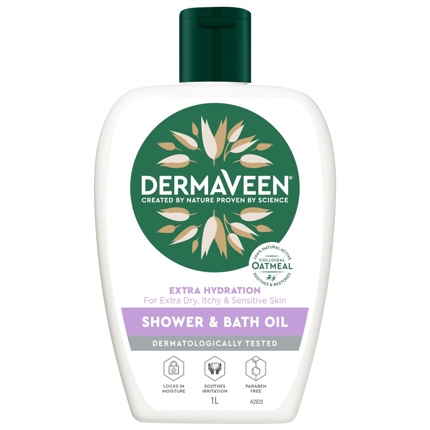 DermaVeen Shower & Bath Oil 1 Litre Beauty and Personal Care Dermaveen