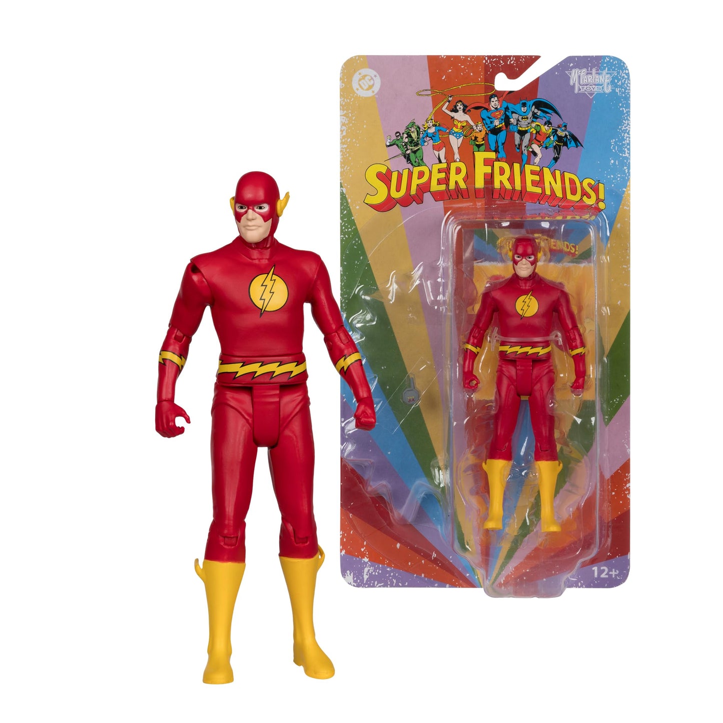 McFarlane Toys - DC Retro The Flash (Super Friends) 6in Action Figure