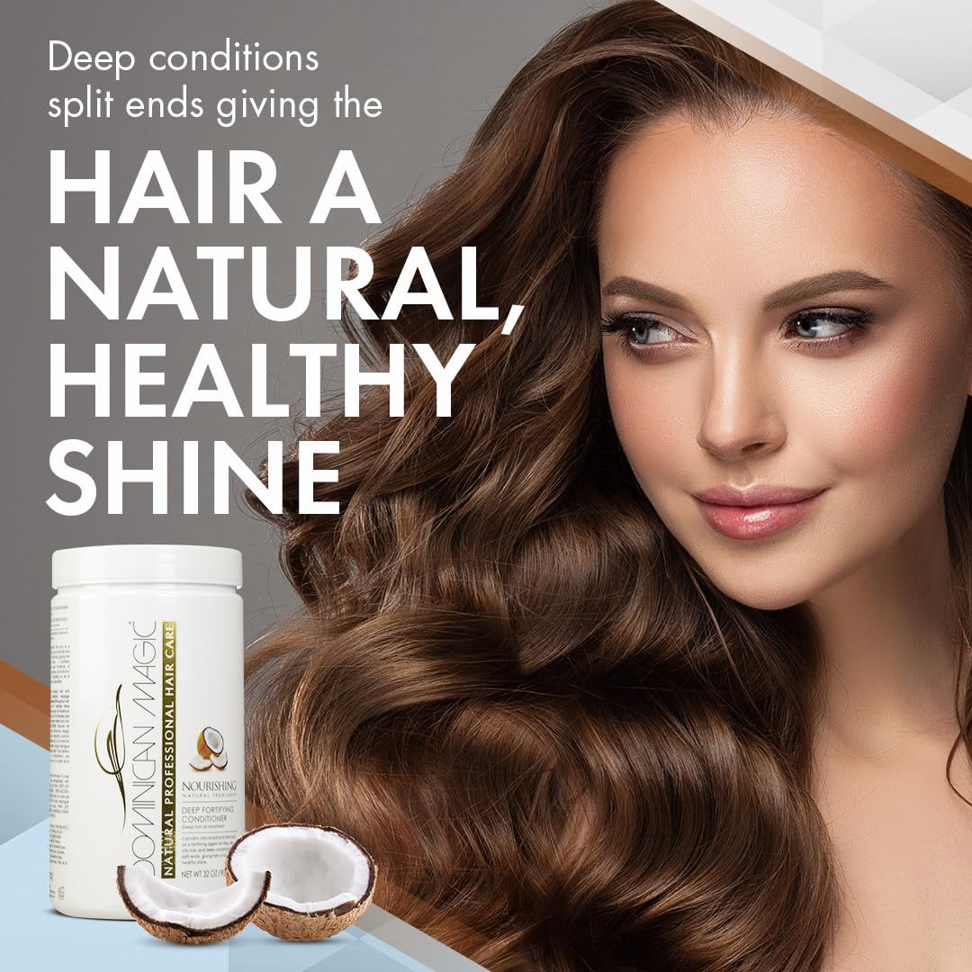 Dominican Magic Deep Fortifying Conditioner, 32 Oz, 32 Ounces
