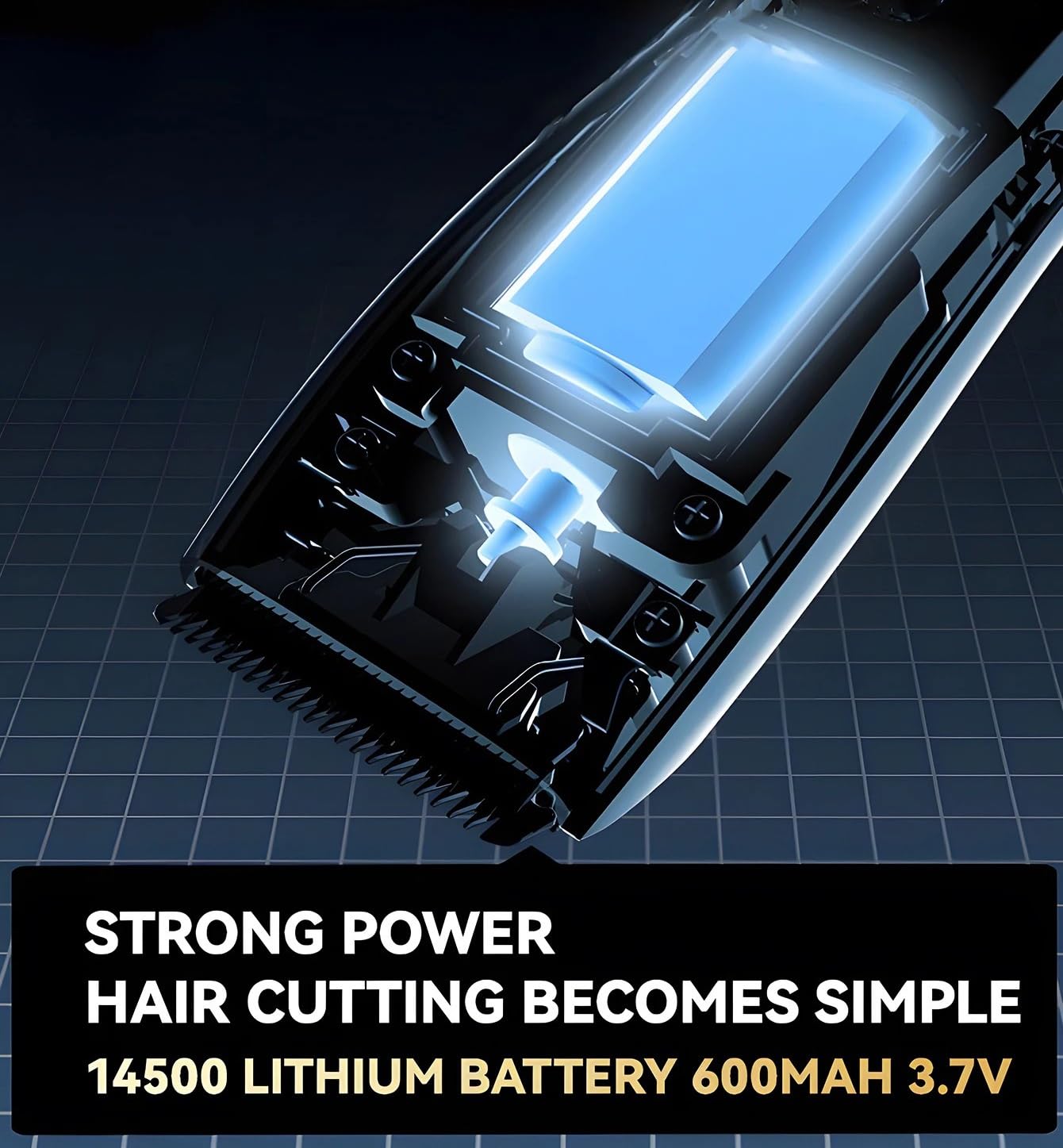 GLESVOWIO Hair Clippers for Men Men's Body Hair Trimmer Waterproof Shaver Professional Beard Razor Rechargeable Hair Removal Bikini Trimmer with Base Beauty and Personal Care GLESVOWIO