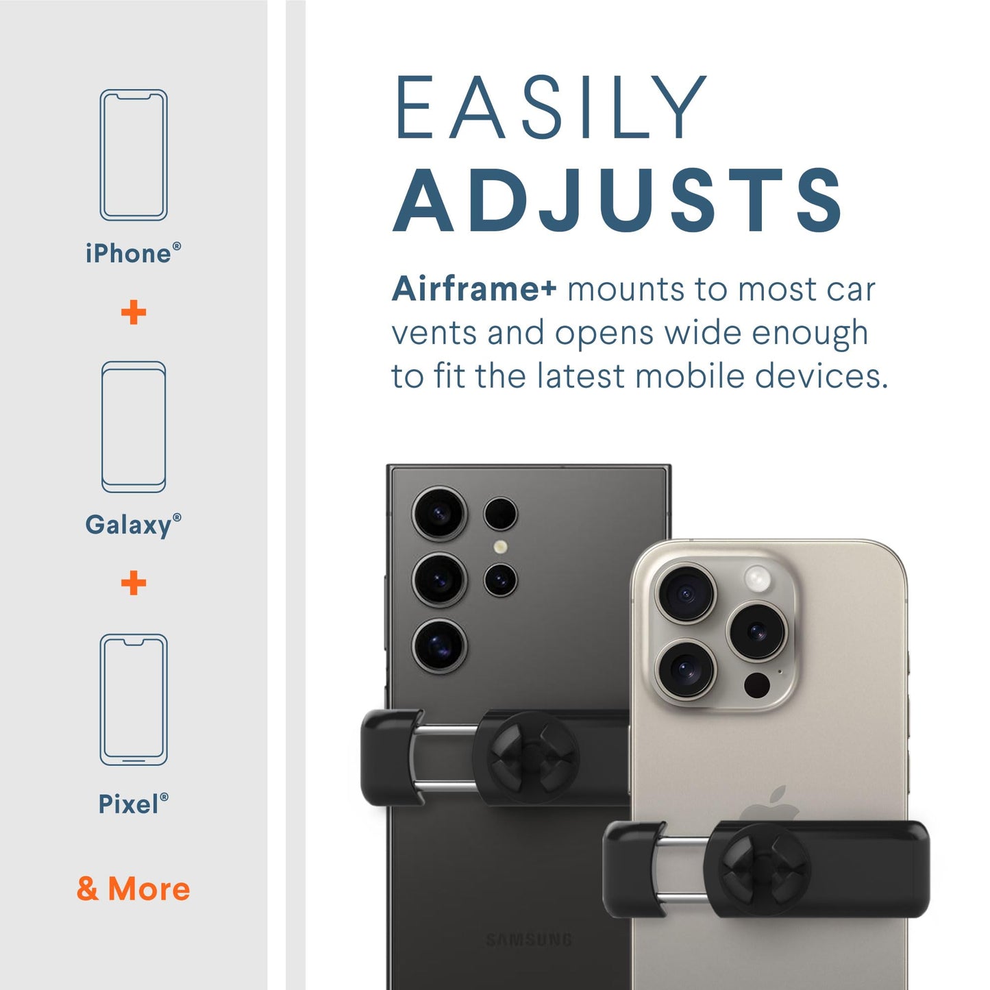 Kenu Airframe+, Air Vent Car Phone Holder Mount, Cell Phone Stand for Car, Expandable Grip & 360 Degree Pivot, Compatible with Latest iPhones…