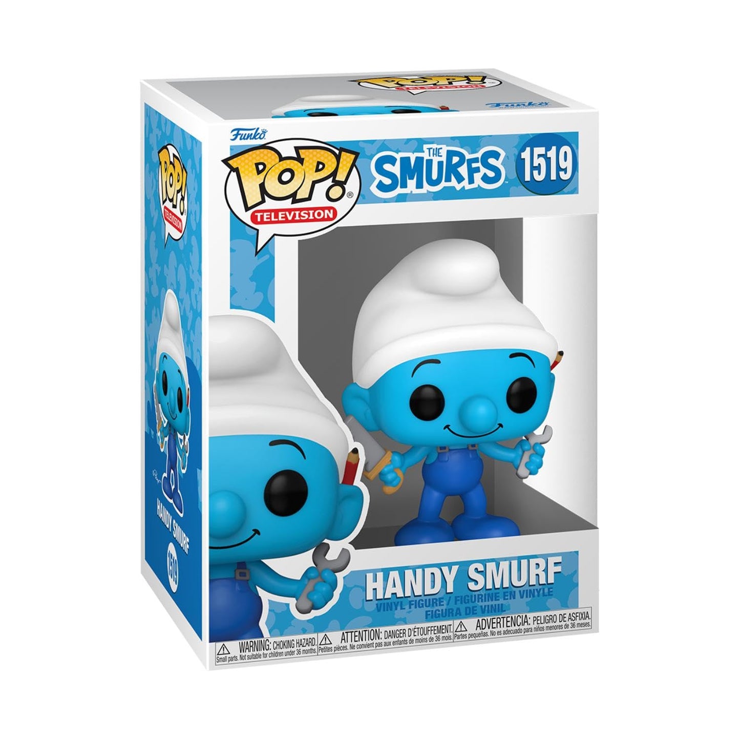 Funko POP! TV: Papa Smurfs - Handy Papa Smurf - Smurfs - Collectable Vinyl Figure - Gift Idea - Official Merchandise - for Kids & Adults - TV Fans…