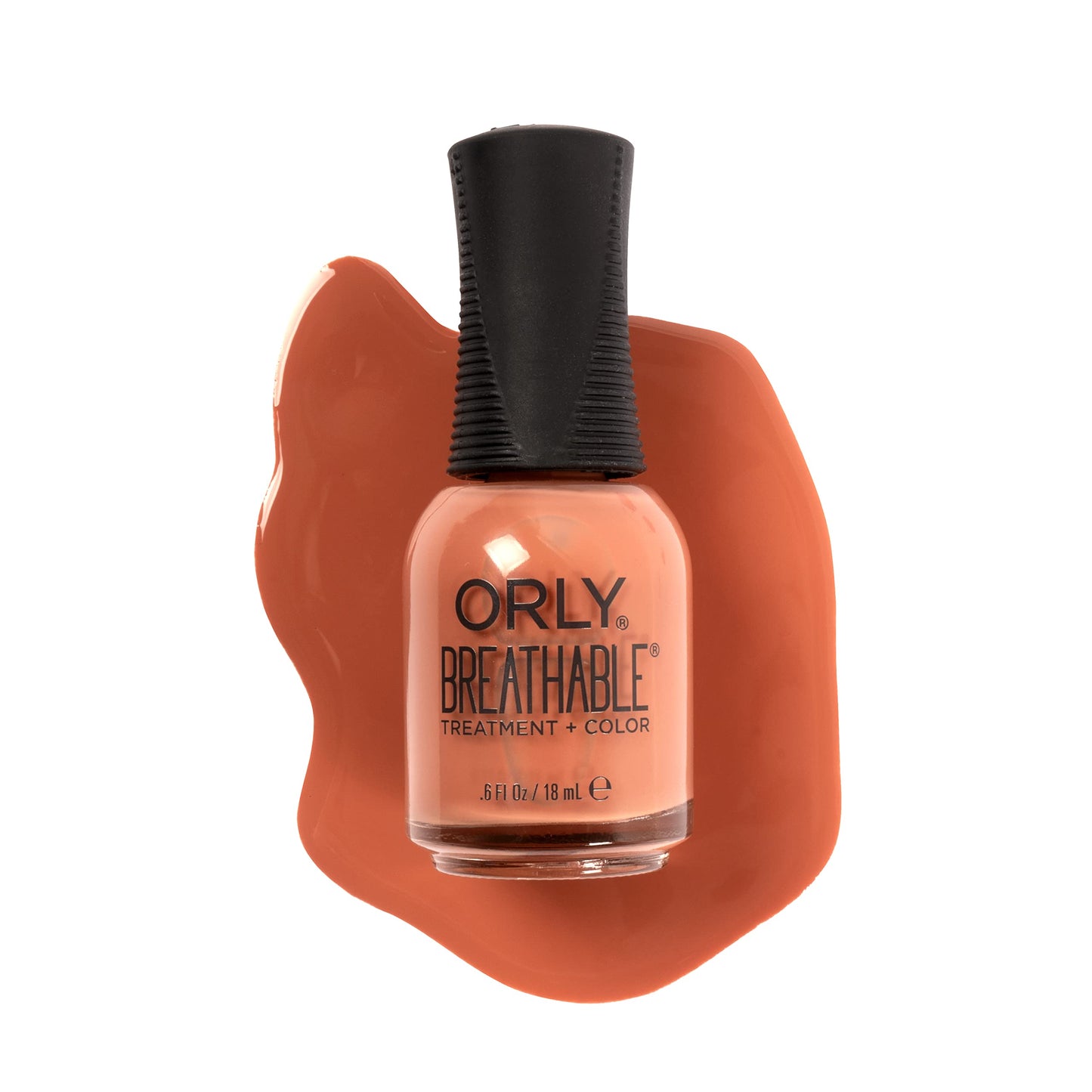 Orly Nail Polish 'Sunkissed' | Soft Terracotta Creme Nail Lacquer from FLAWLESS Breathable Collection | Nail Treatment + Color 0.6fl oz