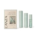 L'ANZA Healing Strength Silk Serum, Shampoo & Conditioner Set For Dry, Damaged Hair, Strengthens, Repairs Damage, Moisturizing, Boost Shine, Gentle