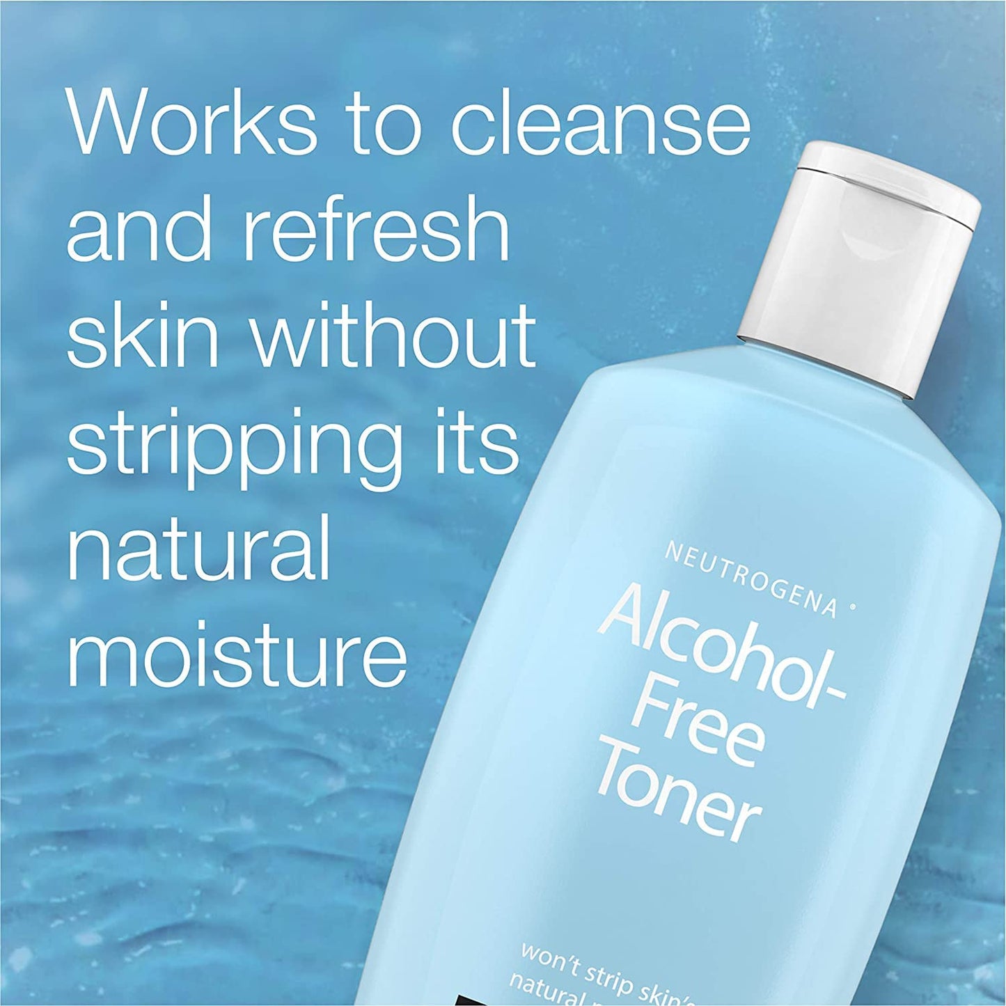 Neutrogena Alcohol-Free Toner, 8.5 Ounce (Pack of 3)