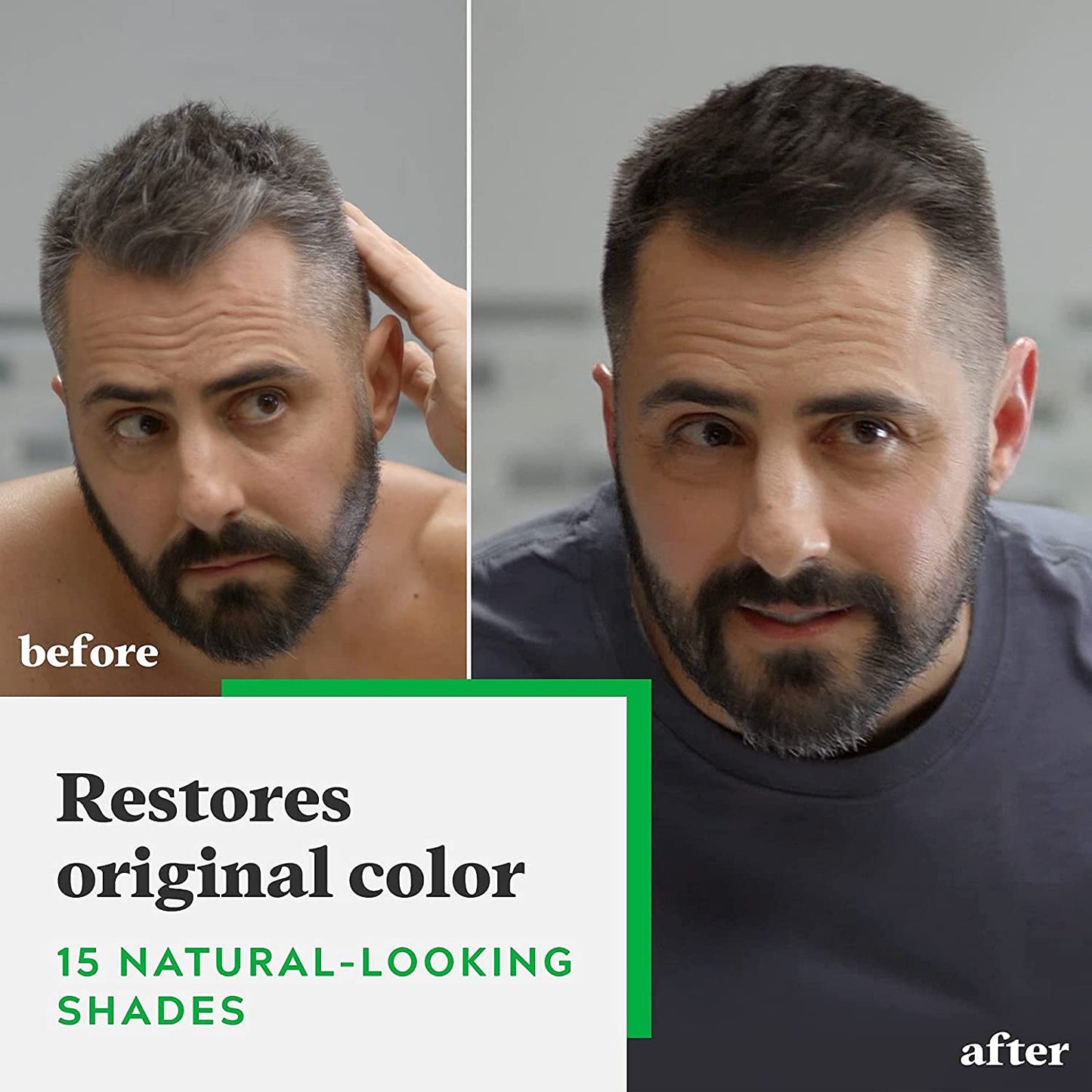 Just For Men Shampoo In #H-50 Haircolor Darkest Brown (2 Pack)