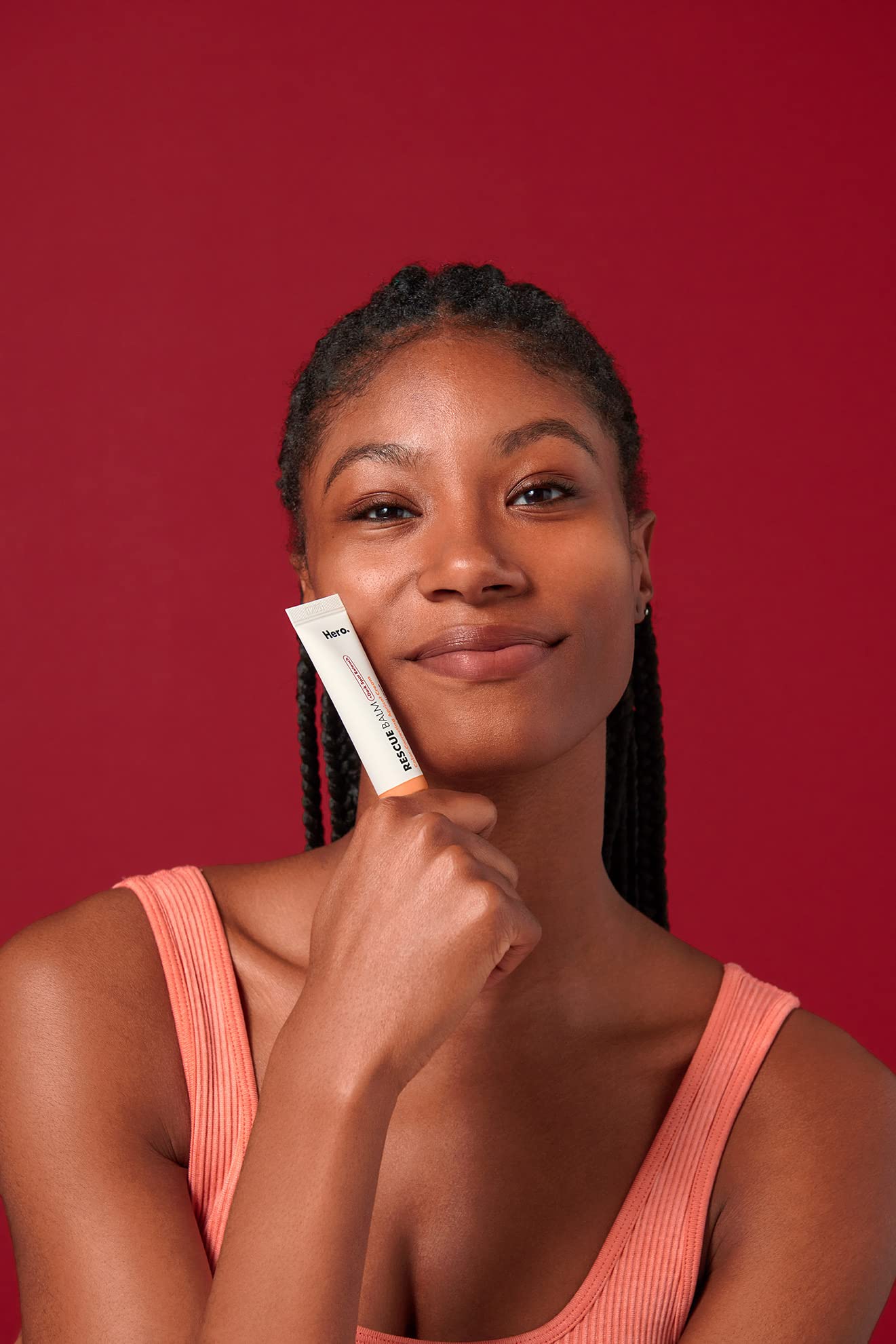 Hero Cosmetics Rescue Balm +Dark Spot Retouch 0.5oz – Post-Blemish Recovery Cream, Calms, Nourishes & Corrects Discoloration, Derm-Tested