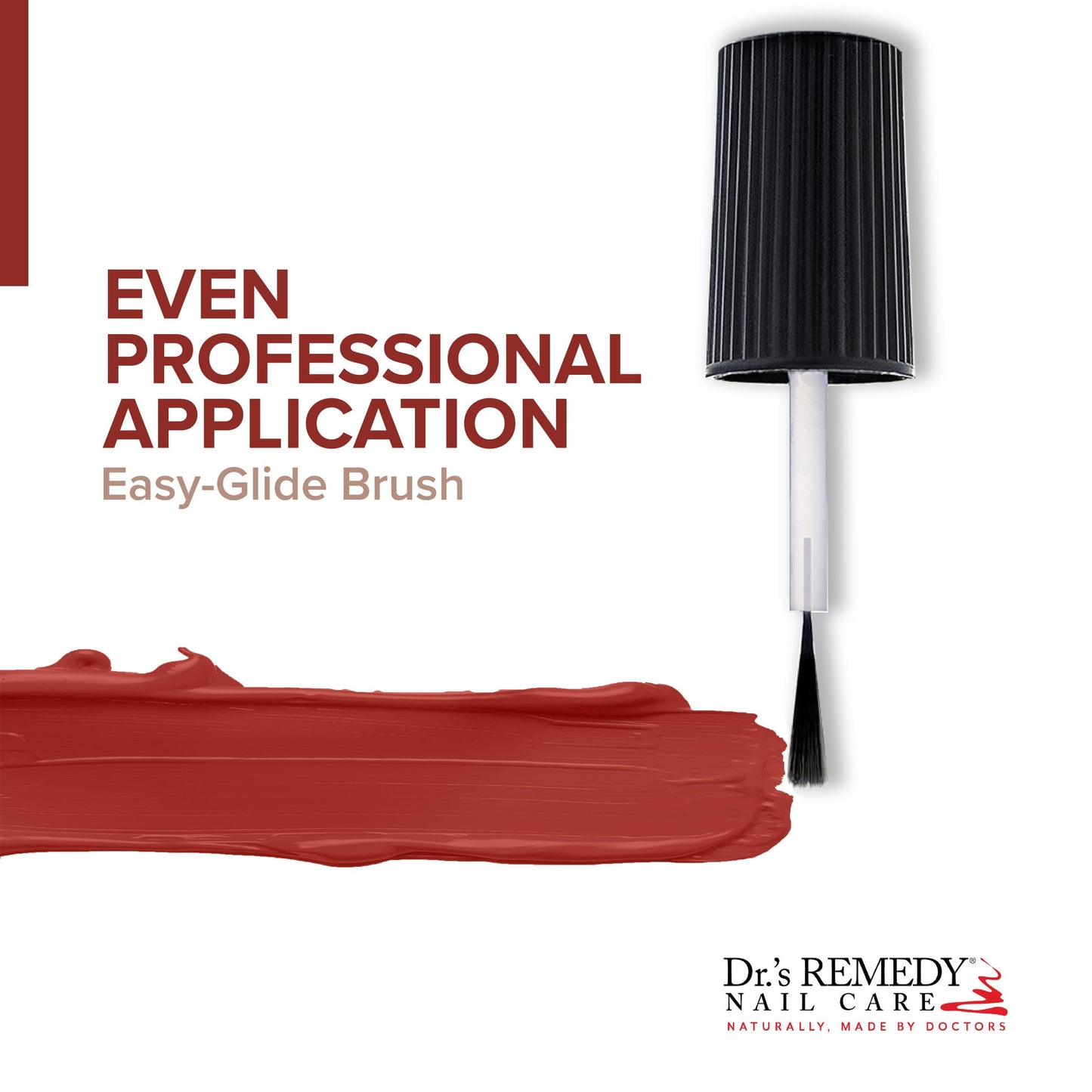 Dr’s Remedy Enriched Nail Polish: Non Toxic, All Natural, and Organic - Doctor Formulated: Strengthens, Restores, Heals, and Protects '24-Free'