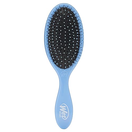 Wet Brush Detangling Brush, Original Detangler Brush (Sky) - Wet & Dry Tangle-Free Hair Brush for Women & Men - No Tangle Soft & Flexible Bristles