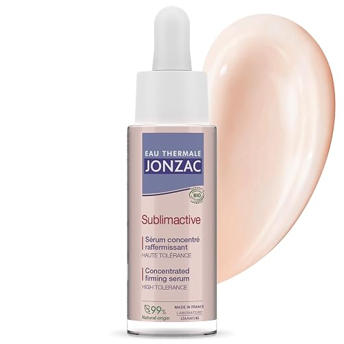 Eau Thermale Jonzac Sublimactive Anti-Aging Firming Serum for Face - Visibly Reduces Fine Lines and Smooths Wrinkles - Natural Skin Care - Hyaluronic
