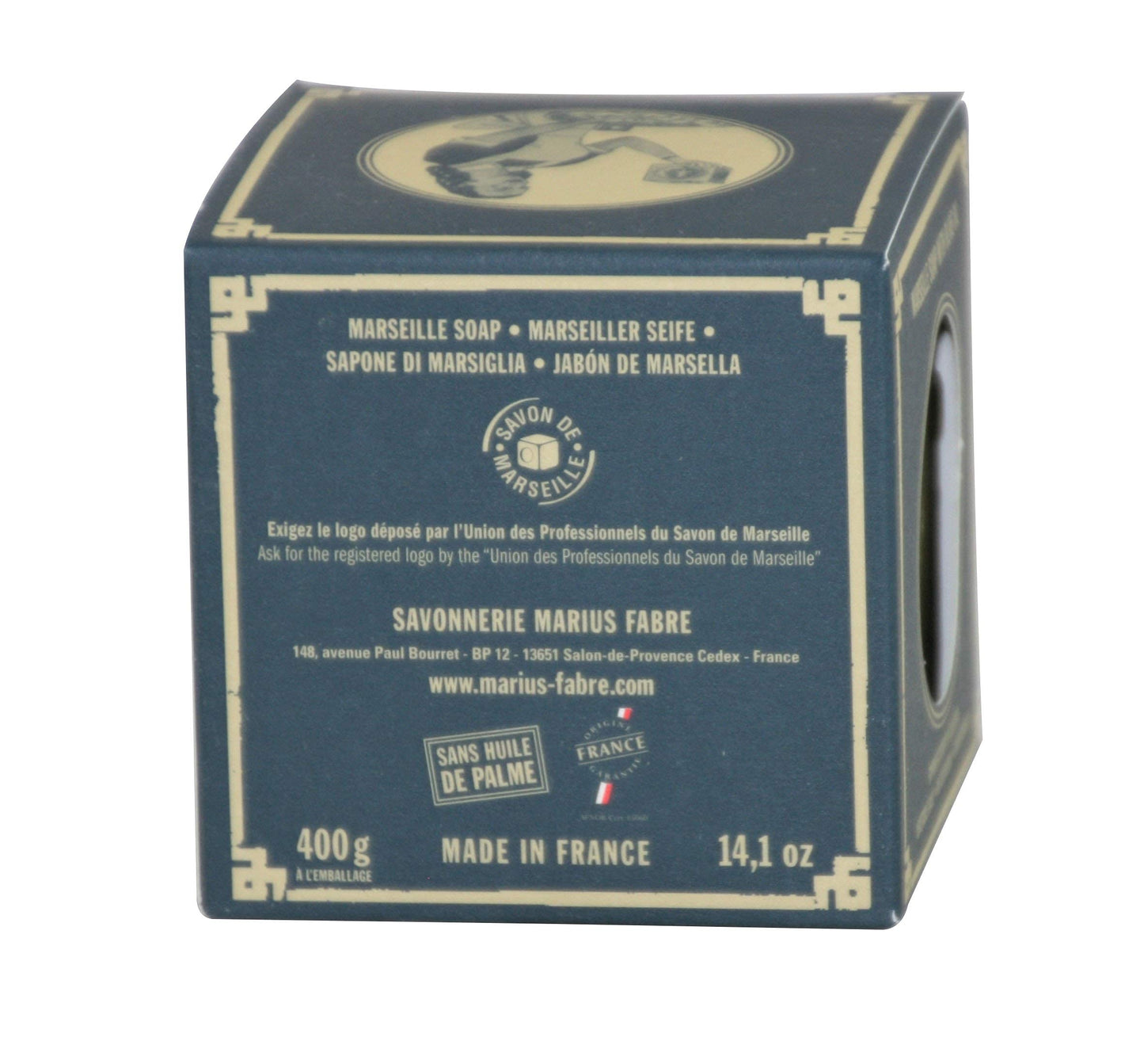 Marius Fabre Marseille Olive Oil Boxed Soap - 2 Pack (400g)