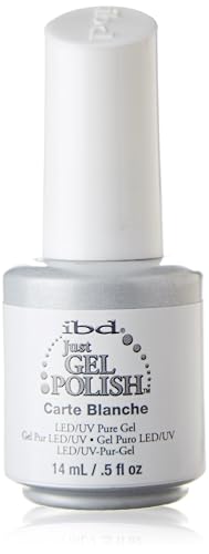 IBD Just Gel Soak Off White Nail Polish, Carte Blanche Beauty & Personal Care IBD