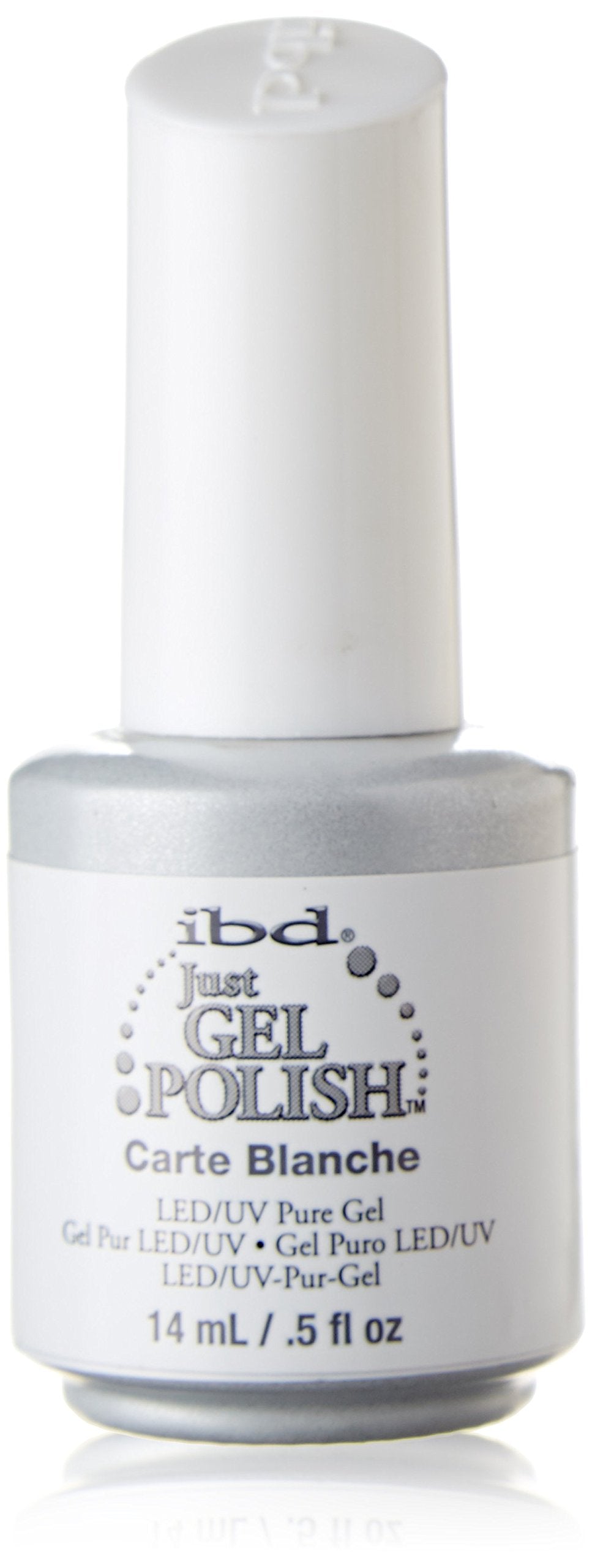 IBD Just Gel Soak Off White Nail Polish, Carte Blanche Beauty & Personal Care IBD