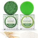 Solid Rice Protein Water Shampoo & Conditioner Hair Soap - Shampoo and Conditioner Bars For Hair With All Natural Plant Based Essential Oils And Zero