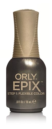 Orly Epix Flexible Color, Silver Screen, 0.6 Fluid Ounce Beauty & Personal Care Orly