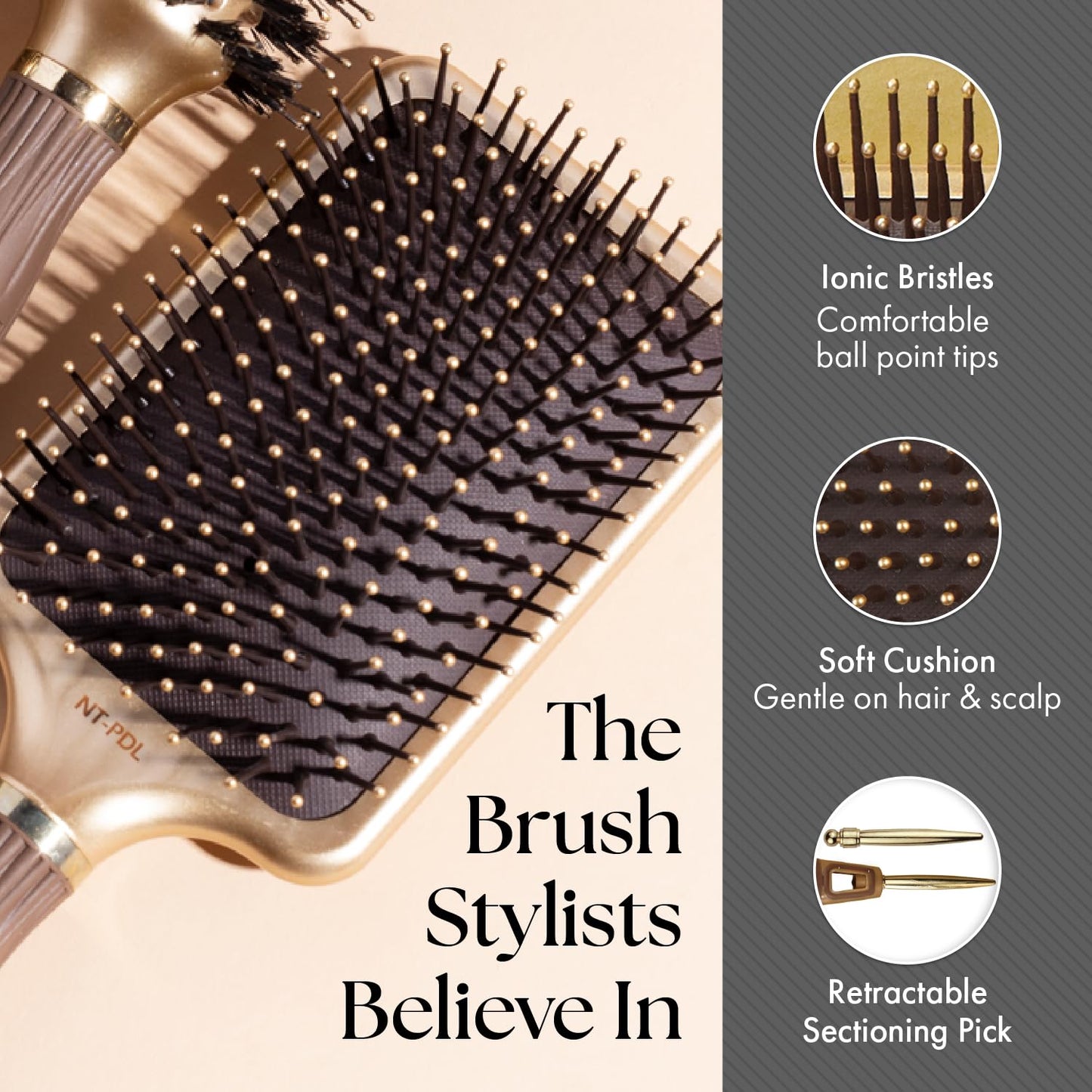 Olivia Garden Ceramic + Ion Nano Thermic Styler 3-PC Bag (S9R, VTS, PDL)