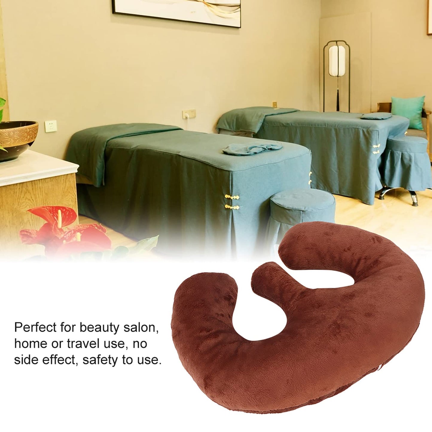 YUYTE Massage Chest Support Pillow for Women, SPA Face Down Pillow Cushion, Comfortable Body Support Pad for Salon, Massage Table and Beauty Beauty and Personal Care YUYTE