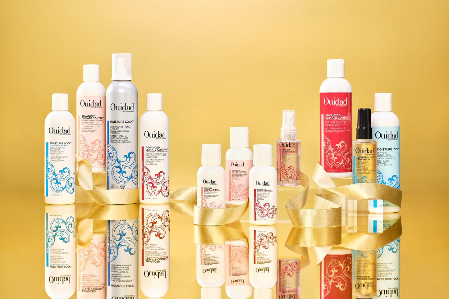 Ouidad Advanced Climate Control Defrizzing Shampoo - 2.5 fl oz, Curl Defining Hair Shampoo, Anti-Frizz Nano Technology, Sulfate-free and Safe