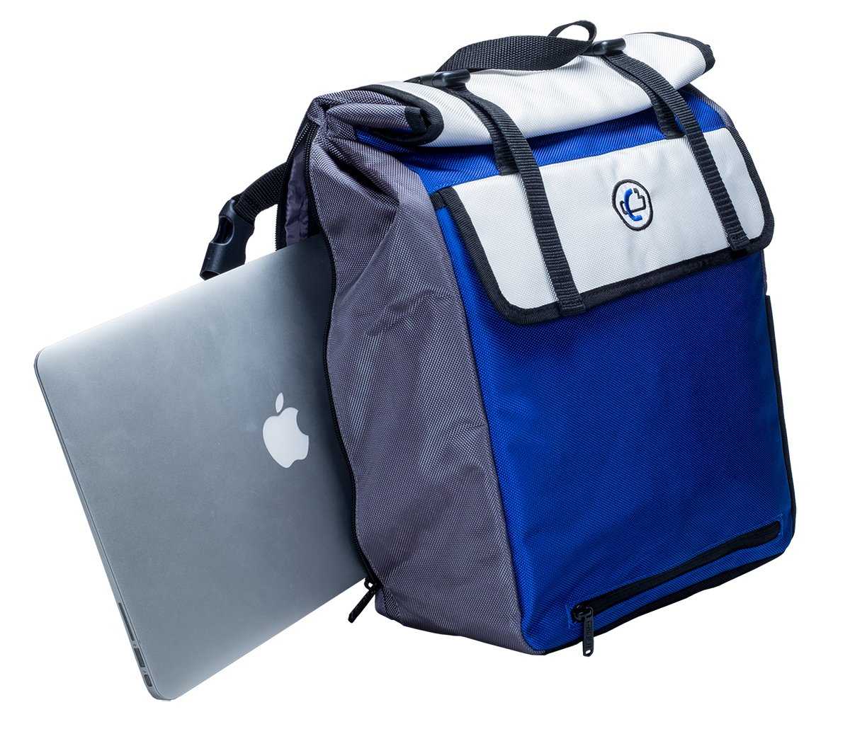 Case-It Laptop Backpack 2.0 with Hide-Away Binder Holder, Fits 13 Inch and Some 15 Inch Laptops, Magenta (BKP-202-MAG)
