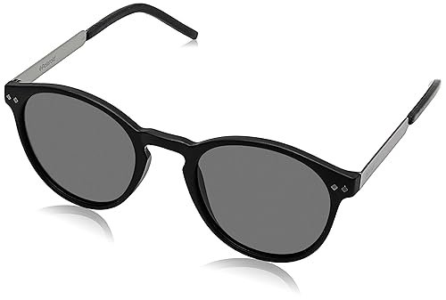 Polaroid Sunglasses Women's PLD1029/S Oval Sunglasses, MTT BLACK, 50 mm