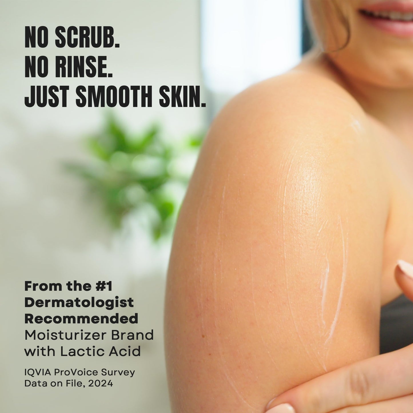 AmLactin Daily Moisturizing Lotion, 7.9oz Pump – 12% Lactic Acid Exfoliating Body Lotion for Dry Skin, Dermatologist Recommended