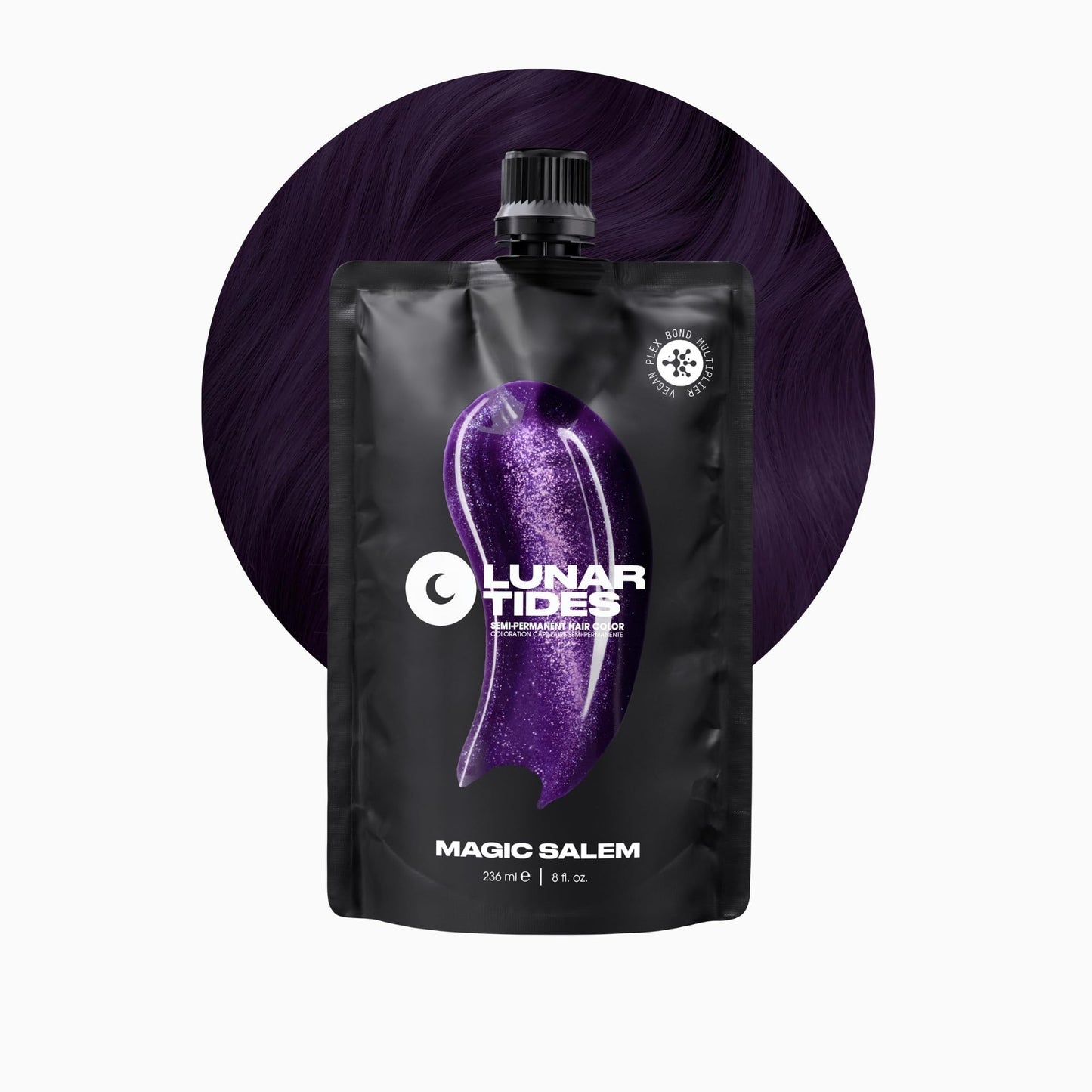 Lunar Tides Semi-Permanent Hair Color (43 colors) (Magic Salem, 8 fl. oz.)