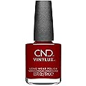 CND Vinylux Longwear Red Nail Polish, Gel-like Shine & Chip Resistant Color, Poppy Fields, 0.5 fl. oz
