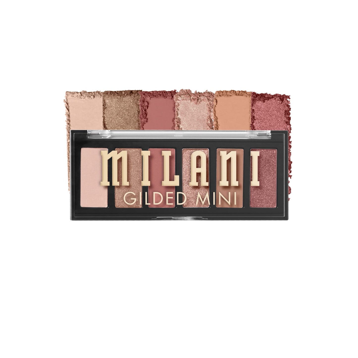 Milani Gilded Mini Eyeshadow Palette with 6 Matte & Shimmer Hues - It's All Ros?©
