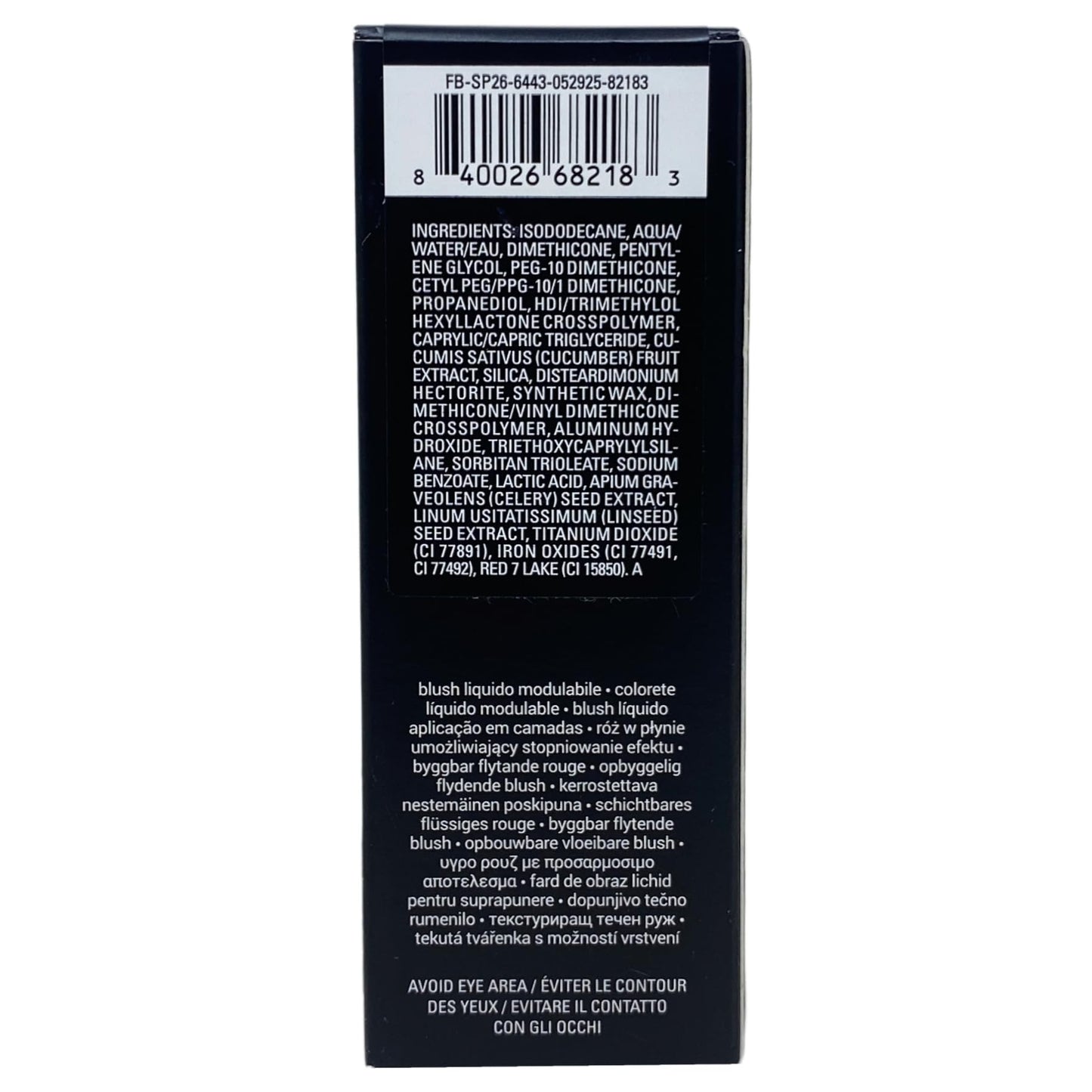 Fenty Beauty Shake ’N Play Buildable Liquid Blush - 01 Bow’peep (9 mL / 0.3 fl oz)