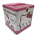 The Tin Box Company XL Storage Tin with Handle, Hello Kitty