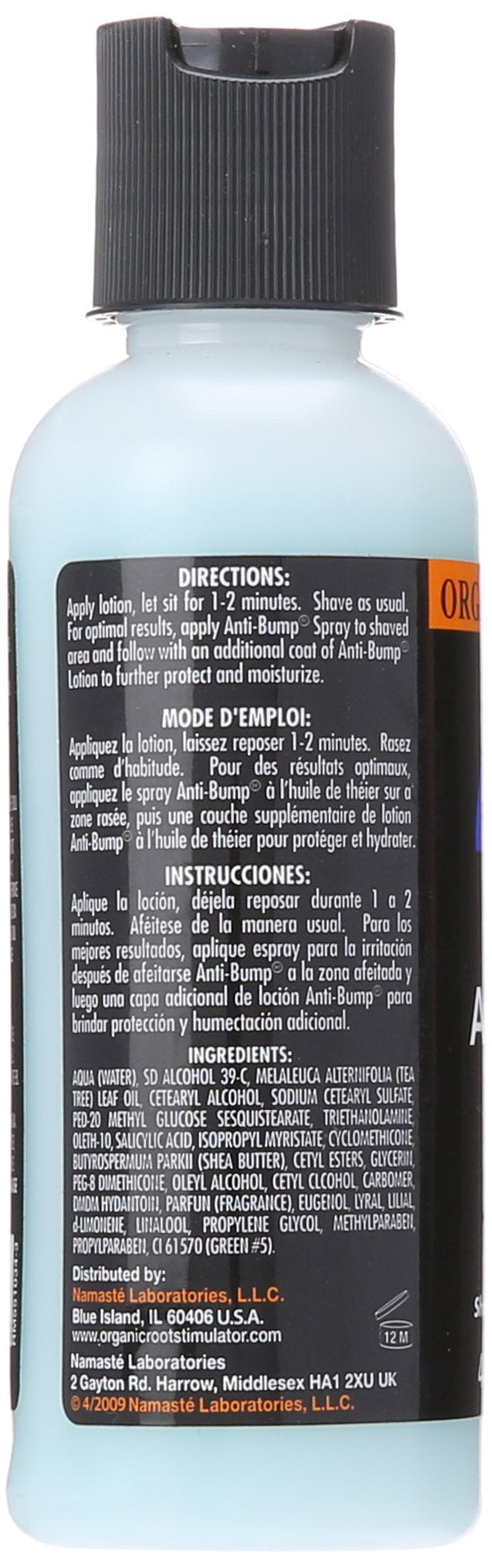 ORS Tea Tree Oil Anti-Bump Lotion, 4 oz (Pack of 2)