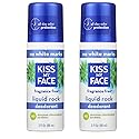 Kiss My Face Paraben Free Liquid Rock Roll-On Deodorant, Fragrance Free, 3 Fl Oz (Pack of 2)