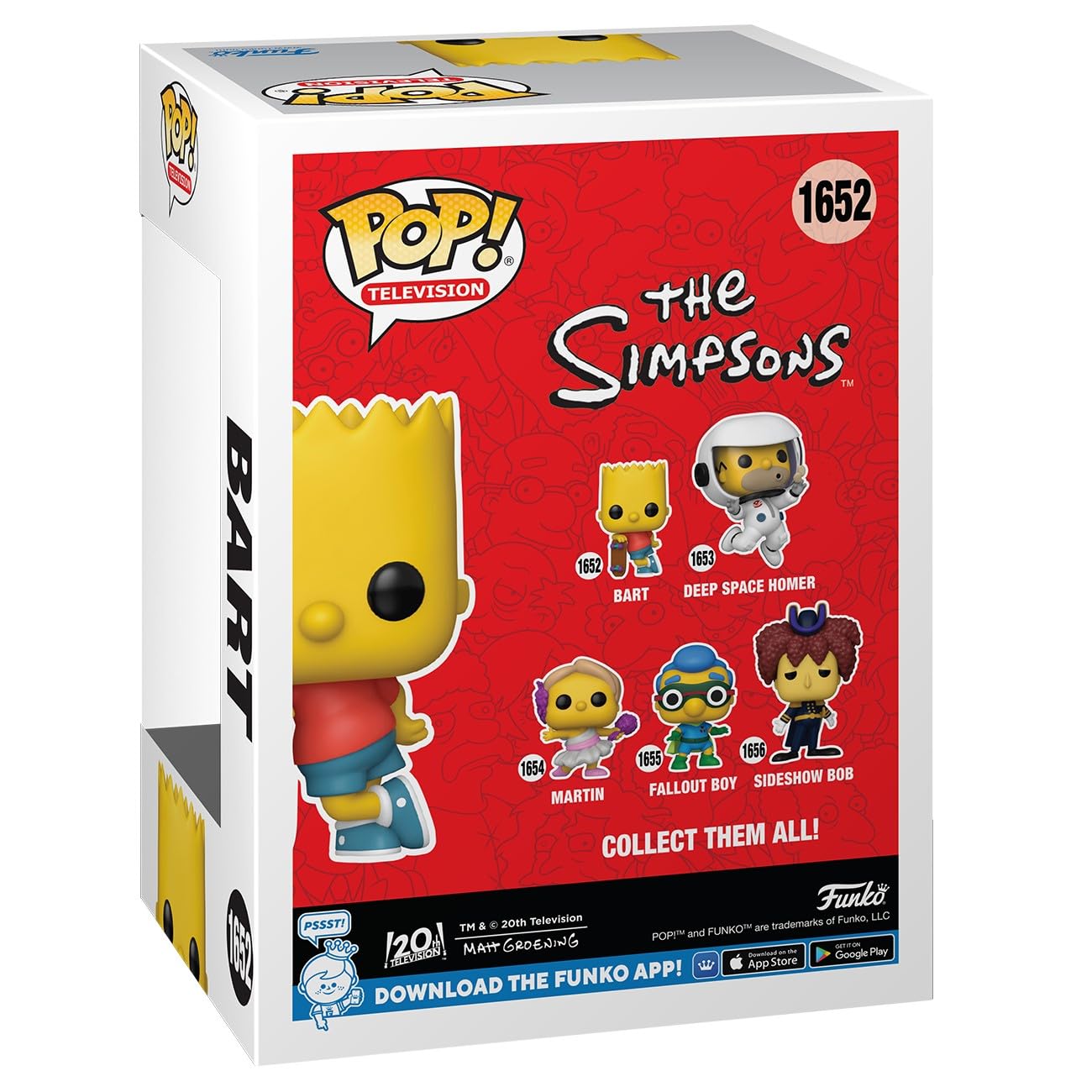 Funko POP TV: Simpsons - Bart Simpson - The Simpsons - Collectable Vinyl Figure - Gift Idea - Official Merchandise - for Kids & Adults - TV Fans…
