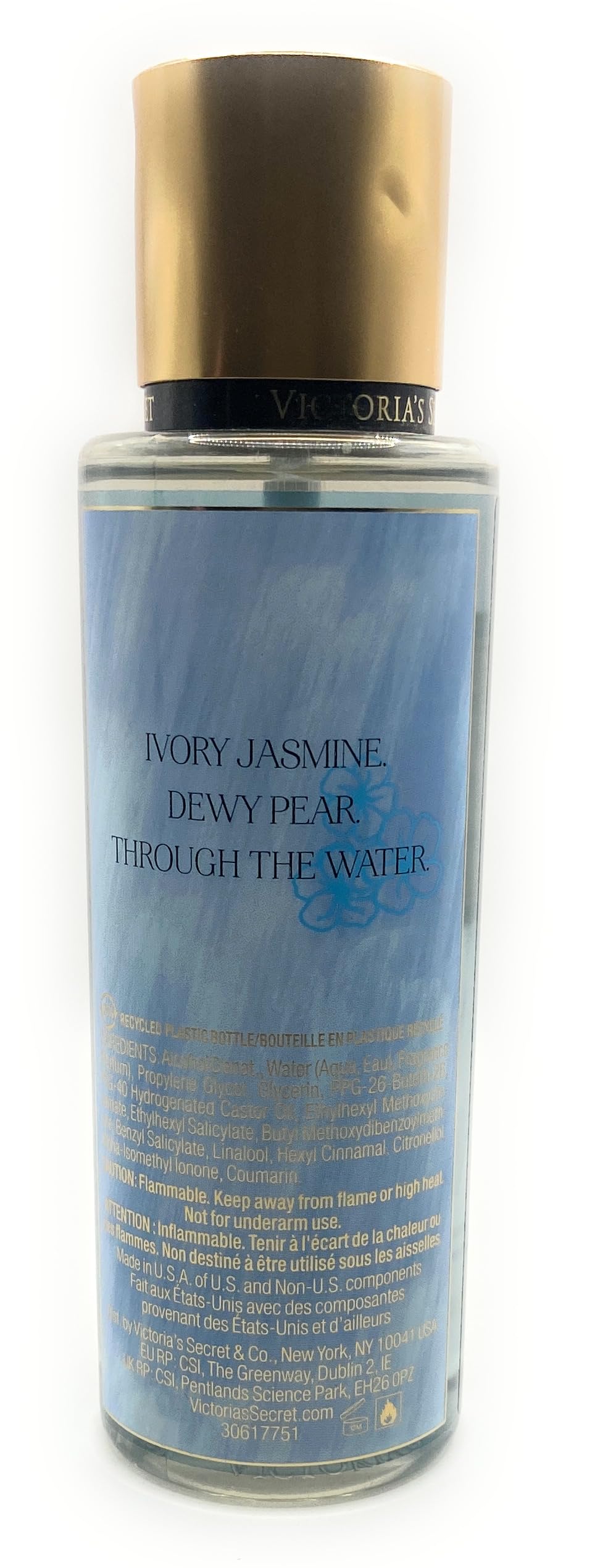 Victoria's Secret Jasmine Rainfall Fragrance Body Mist 8.4 Fluid Ounce Spray