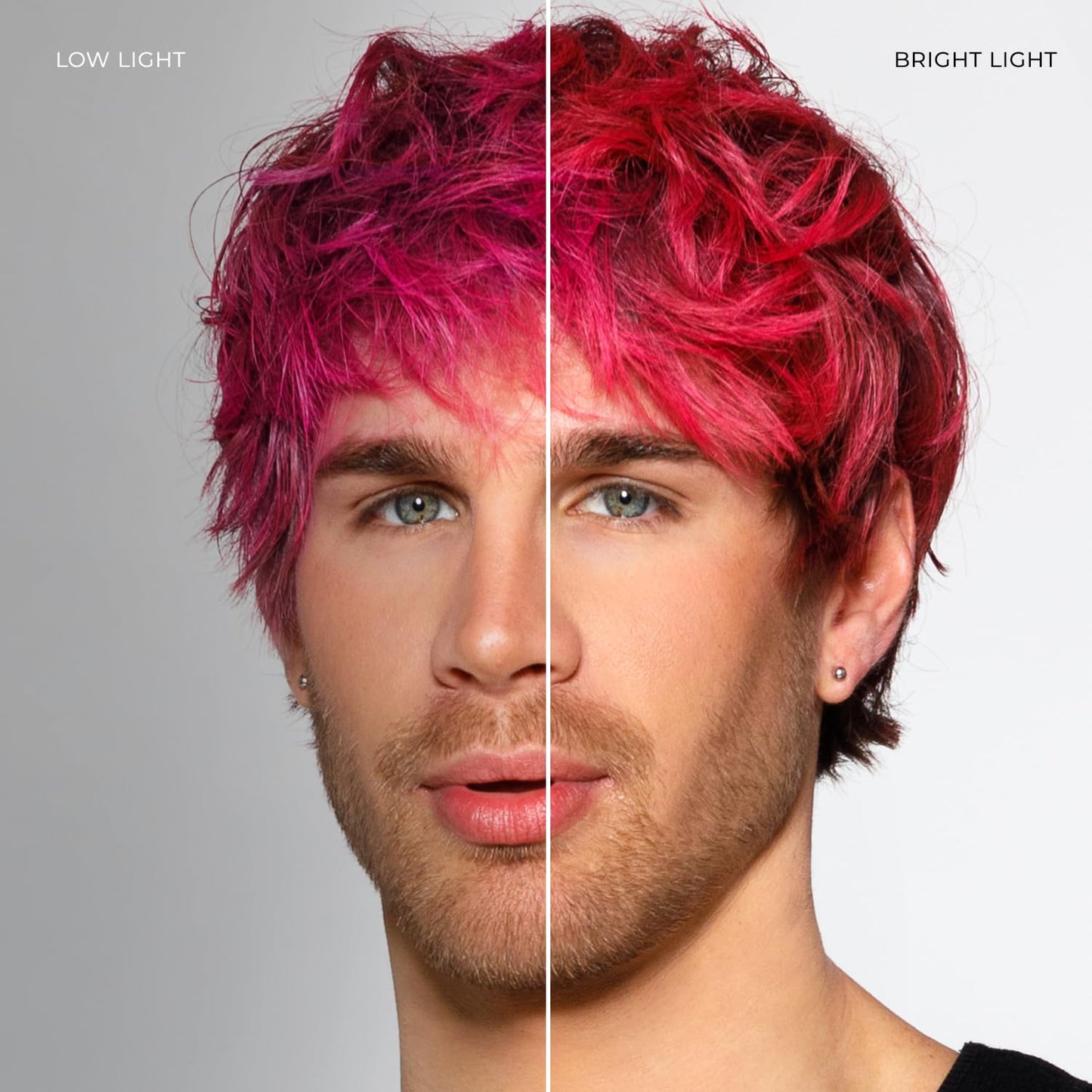 XMONDO Color Pink + Red Shade Shift Color Depositing Mask & Semi-Permanent Hair Dye | Infused with Bond Boosters & Hyaluronic Acid