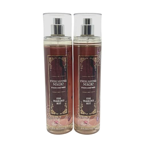 Bath & Body Works Fine Fragrance Mists, Set of 2, 8oz Each Bottle (Everlasting Magic)