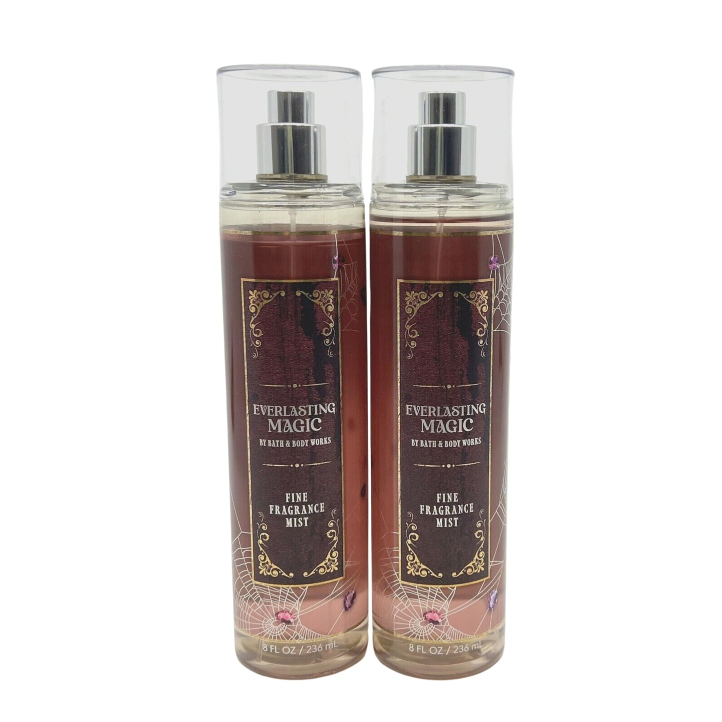 Bath & Body Works Fine Fragrance Mists, Set of 2, 8oz Each Bottle (Everlasting Magic)