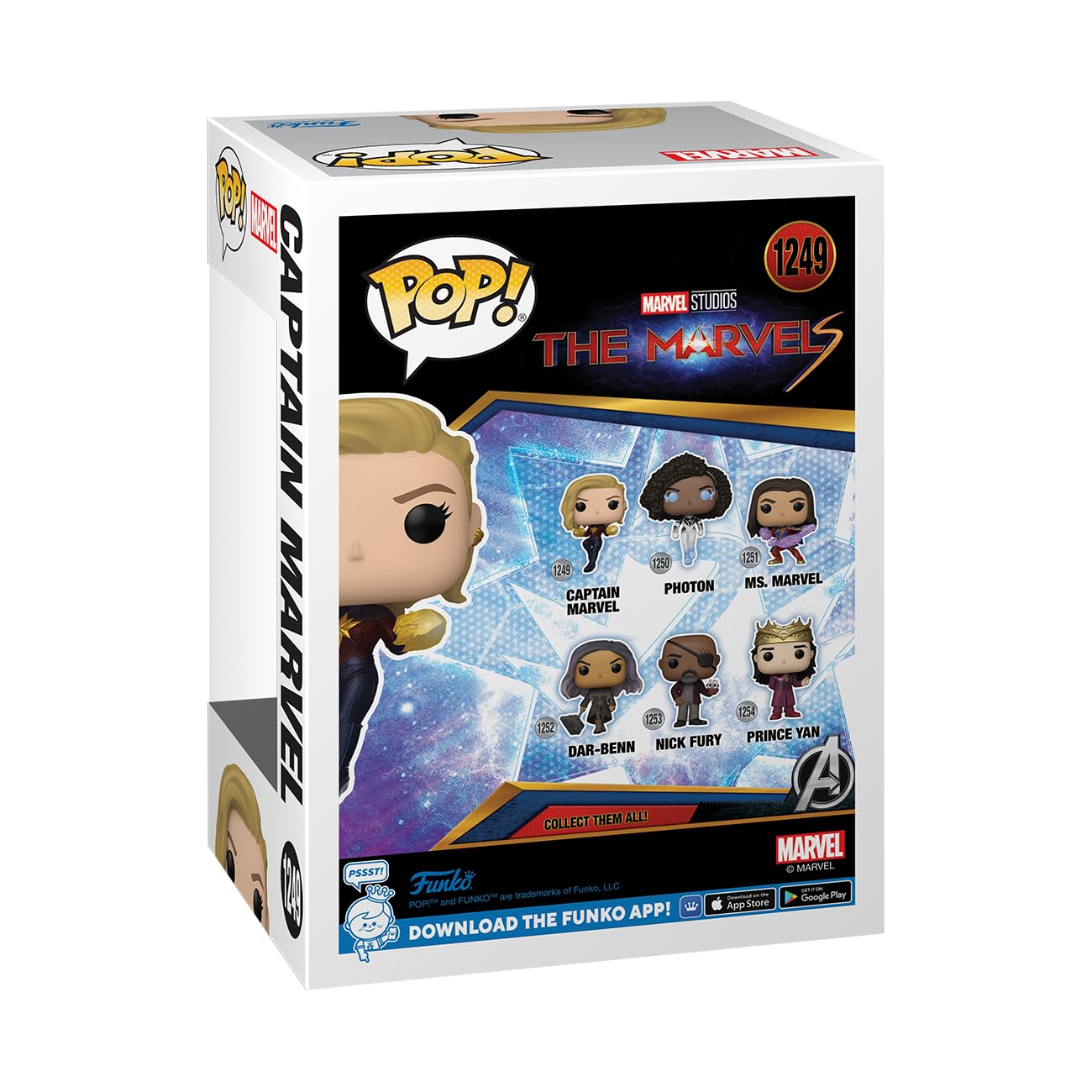 Funko POP! Vinyl: The Marvels - Captain Marvel - Collectable Vinyl Figure - Gift Idea - Official Merchandise - for Kids & Adults - Movies Fans…
