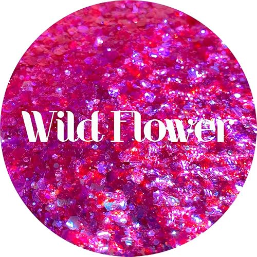 Pink Polyester Glitter | Craft Glitter | Glitter for Arts & Crafts | Tumblers | Cosmetics | Nails | Epoxy Resin Art | Slime | DIY | Body Glitter | 1