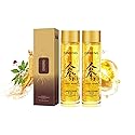 Ginseng Essence Anti-Wrinkle Serum, Hydrating & Firming Face Oil with Ginseng Root Extract, Korean Herbal Anti Aging Serum for Smoother Skin Reduce