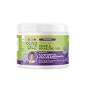 ORS Olive Oil Braidzone Edge & Braiding Gel with Lavender, Acai & Biotin for Hair & Scalp 8 oz