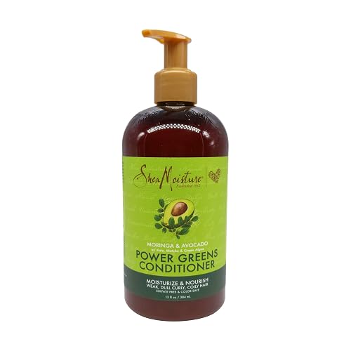 SheaMoisture Moringa Avocado Power Greens Conditioner, 13 FZ