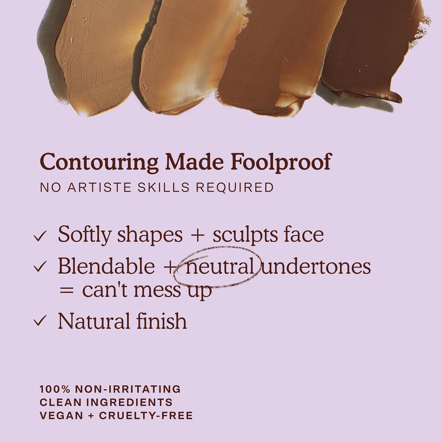 Tower 28 Sculptino Cream Contour - Foolproof Cream Bronzer Contour - Natural Face Sculpting Matte Bronzer Balm - Vegan, Everyday Face Makeup